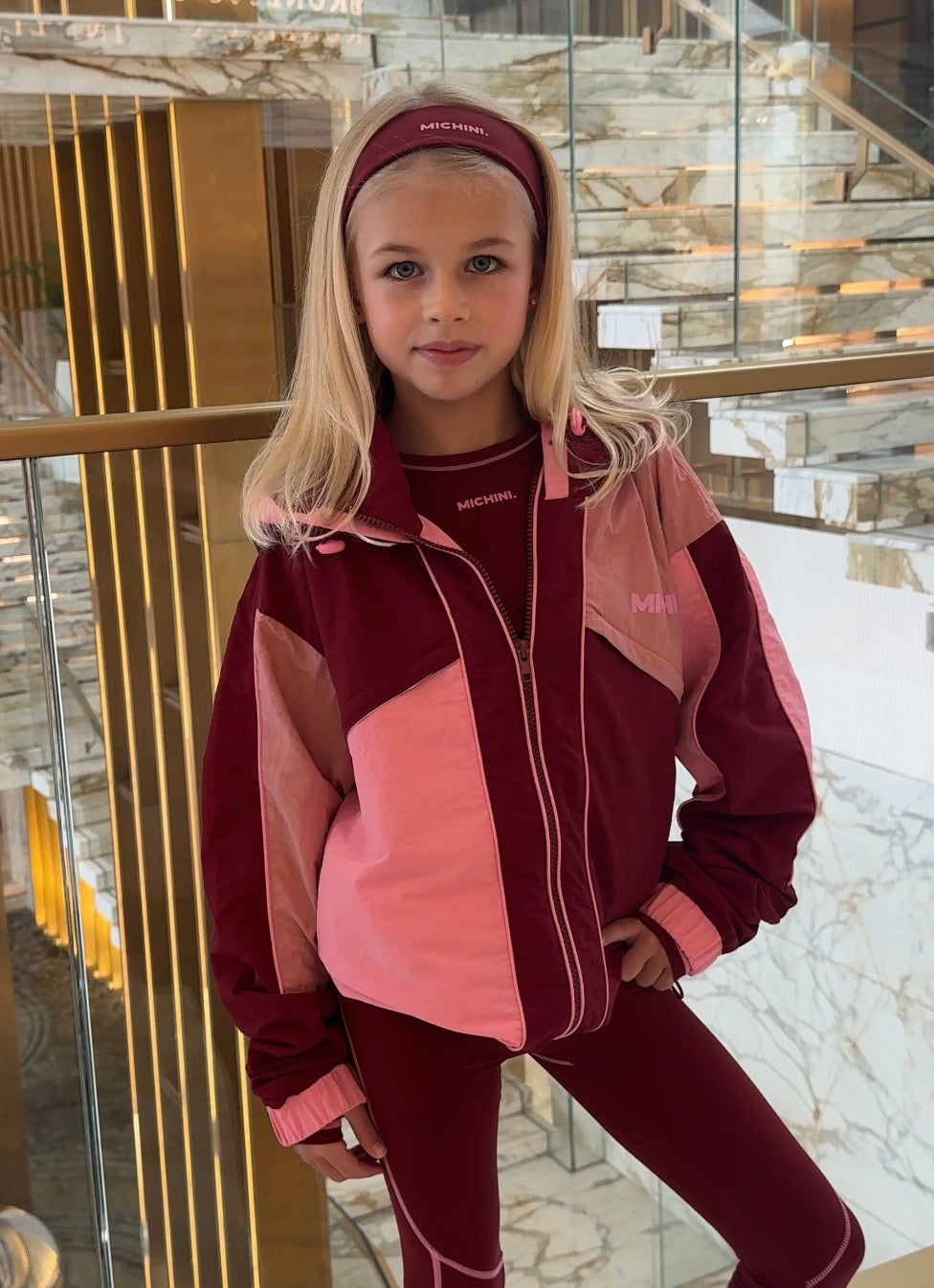 Berry Bonbon windbreaker