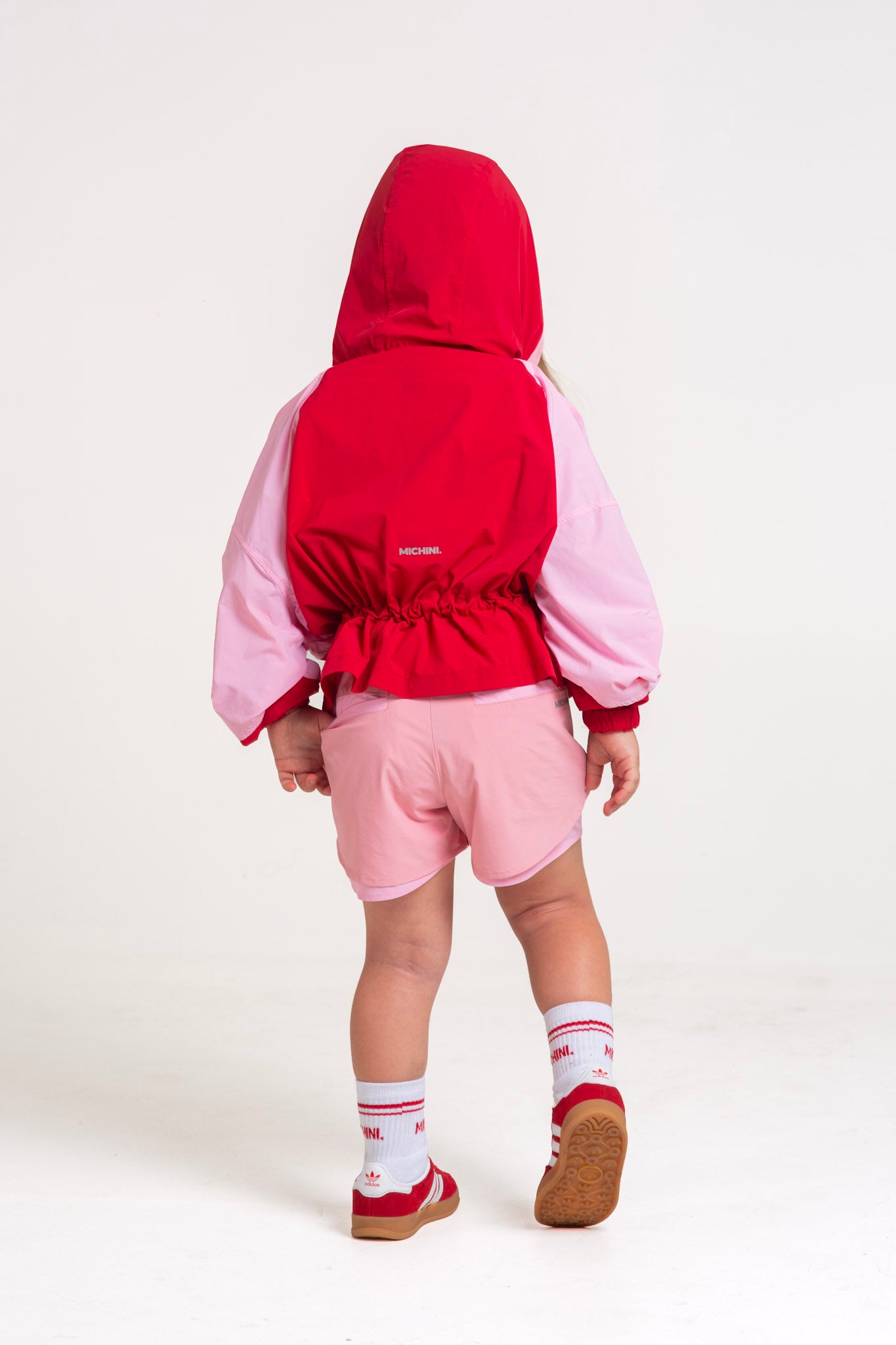 Red Windbreaker Set